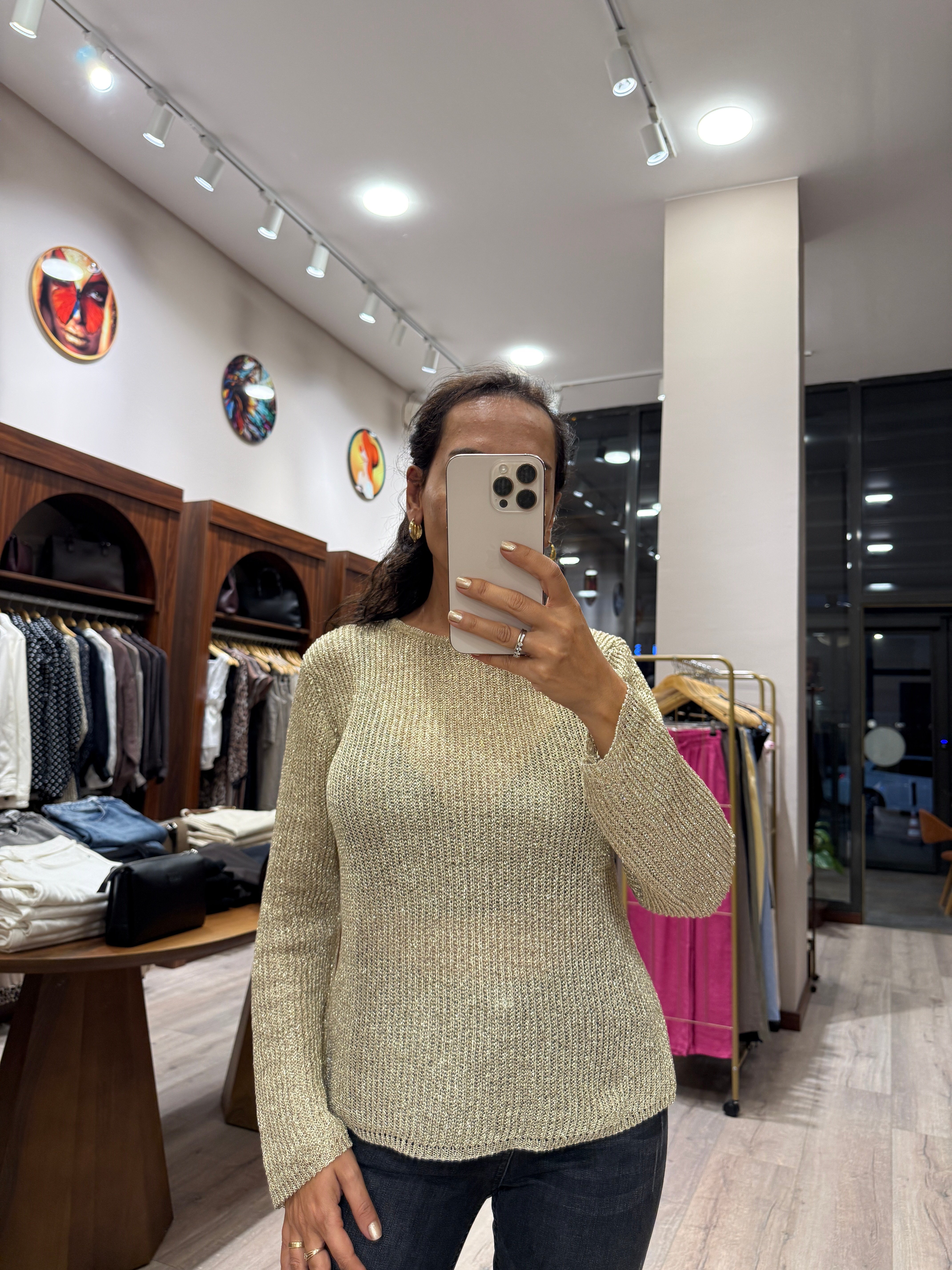 Puantiyeli Korse Bluz