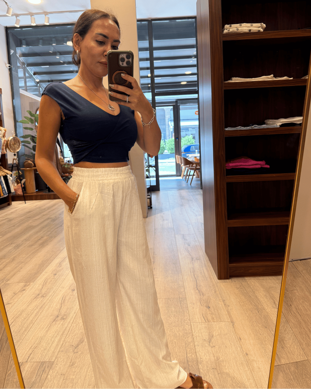 QUZU 23Y71156 PANTALON