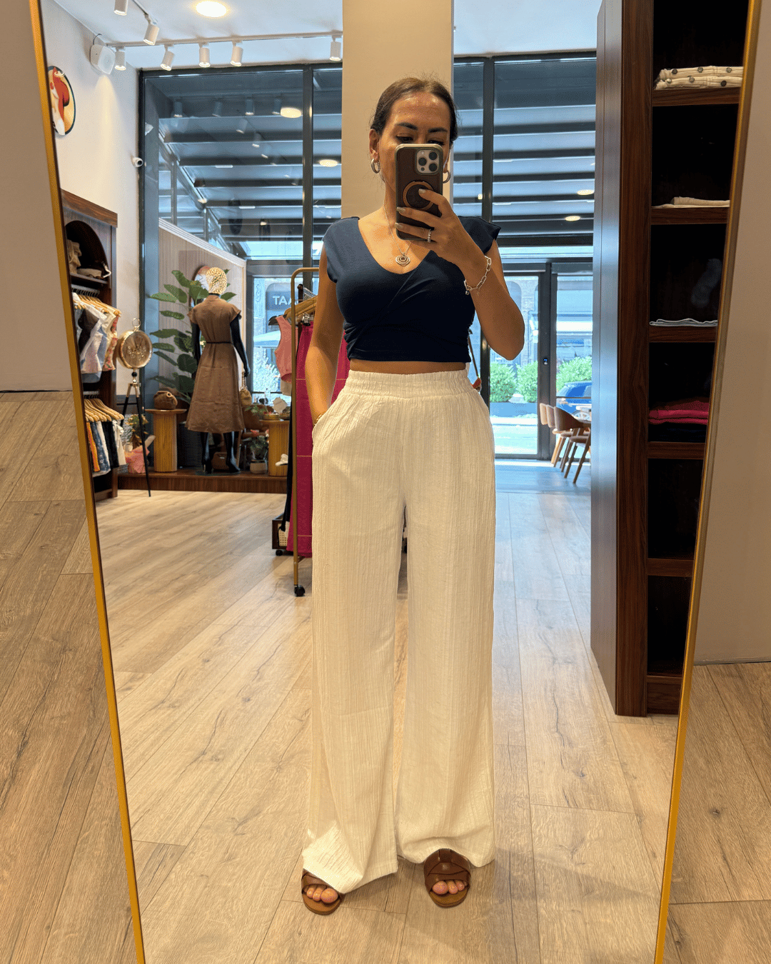 QUZU 23Y71156 PANTALON