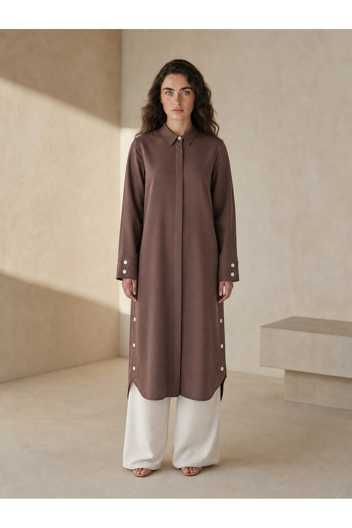 Düğmeli Tunik