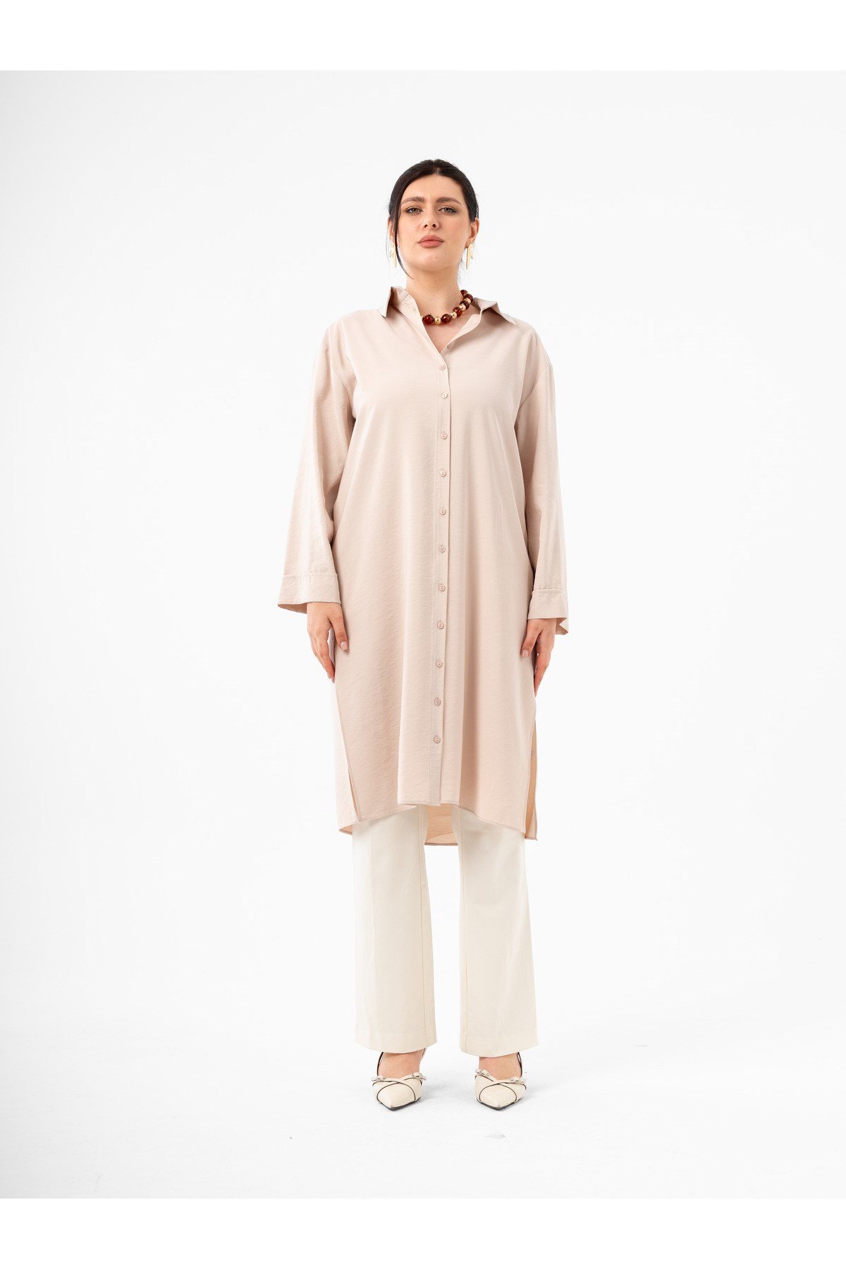 Modal Düğmeli Tunik