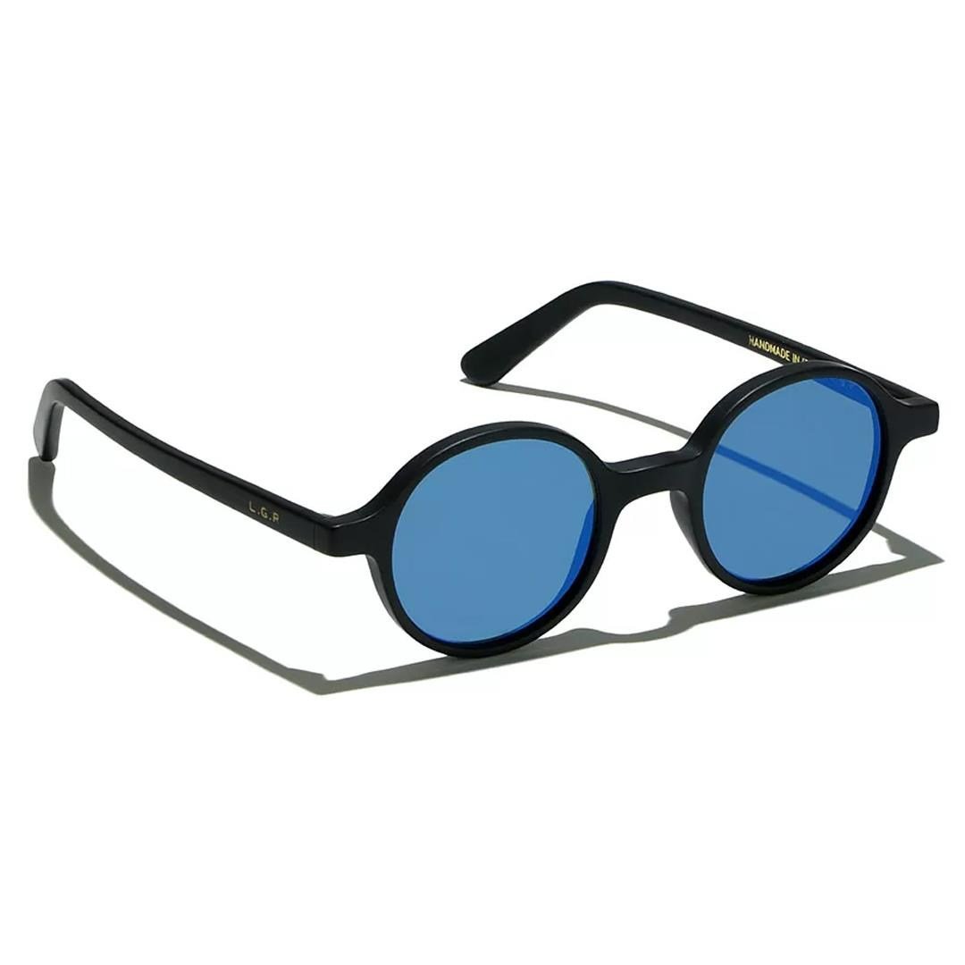 LGR REUNION BLACK MATT 22 FLAT BLUE MIRROR (BASE 0) 48' 4663