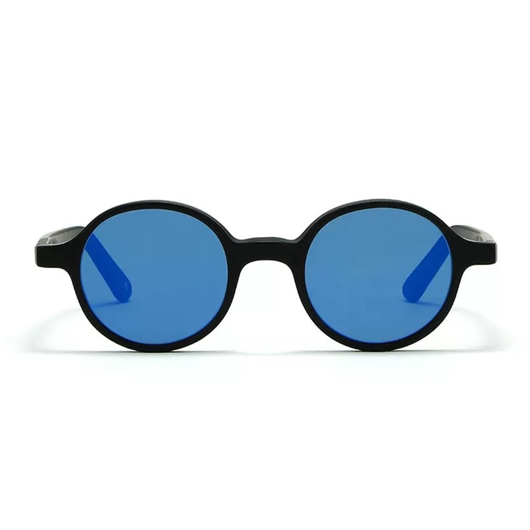 LGR REUNION BLACK MATT 22 FLAT BLUE MIRROR (BASE 0) 48' 4663