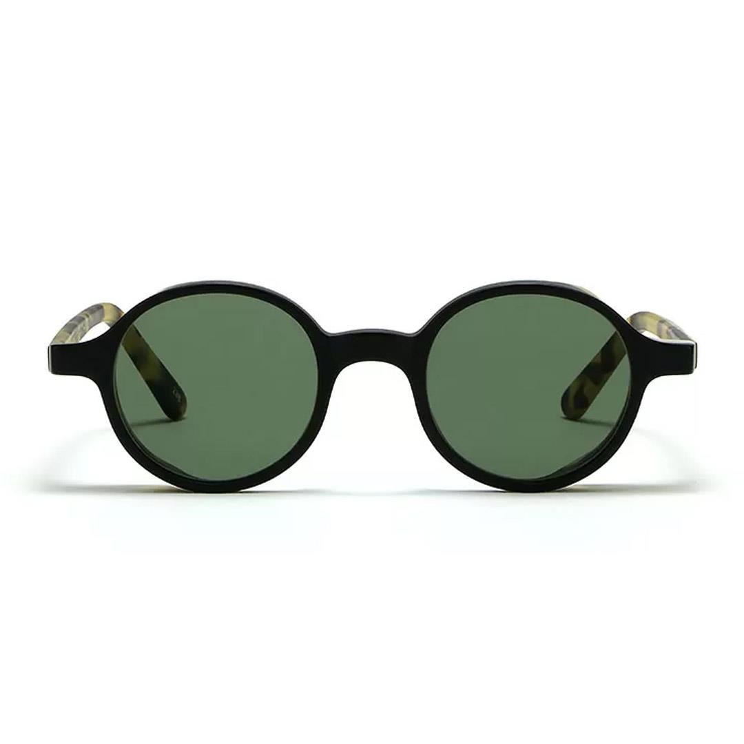 LGR REUNION EXPLORER BLACK MATT HAVANA TARTARUGATO MATT 23B FLAT GREEN G15 (BASE 0) 48' 5495