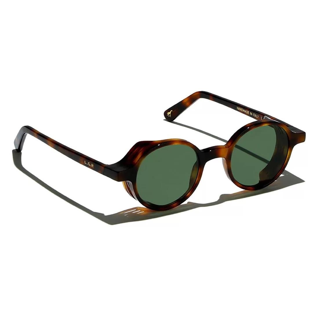 LGR REUNION EXPLORER HAVANA MACULATO 39 FLAT GREEN G15 (BASE 0) 48' 5499