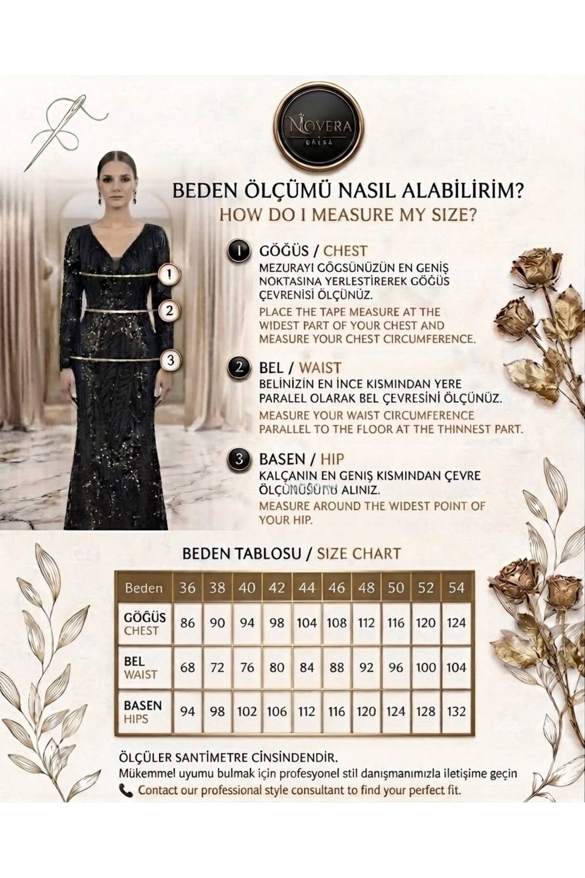 Novera Bebe Mavisi Kristal Püskül Kollu Payet İşlemeli Büyük Beden Uzun Abiye Elbise