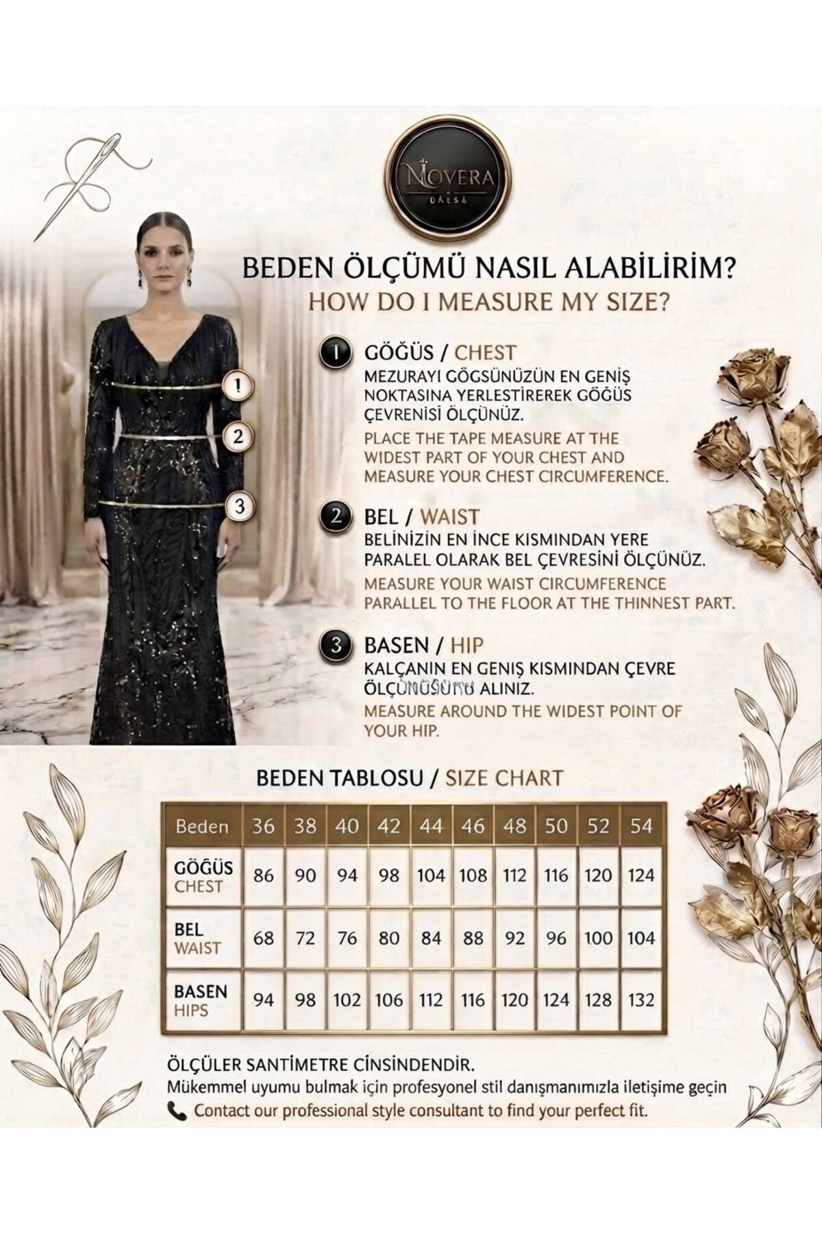 Novera Bebe Mavisi Kristal Püskül Kollu Payet İşlemeli Büyük Beden Uzun Abiye Elbise