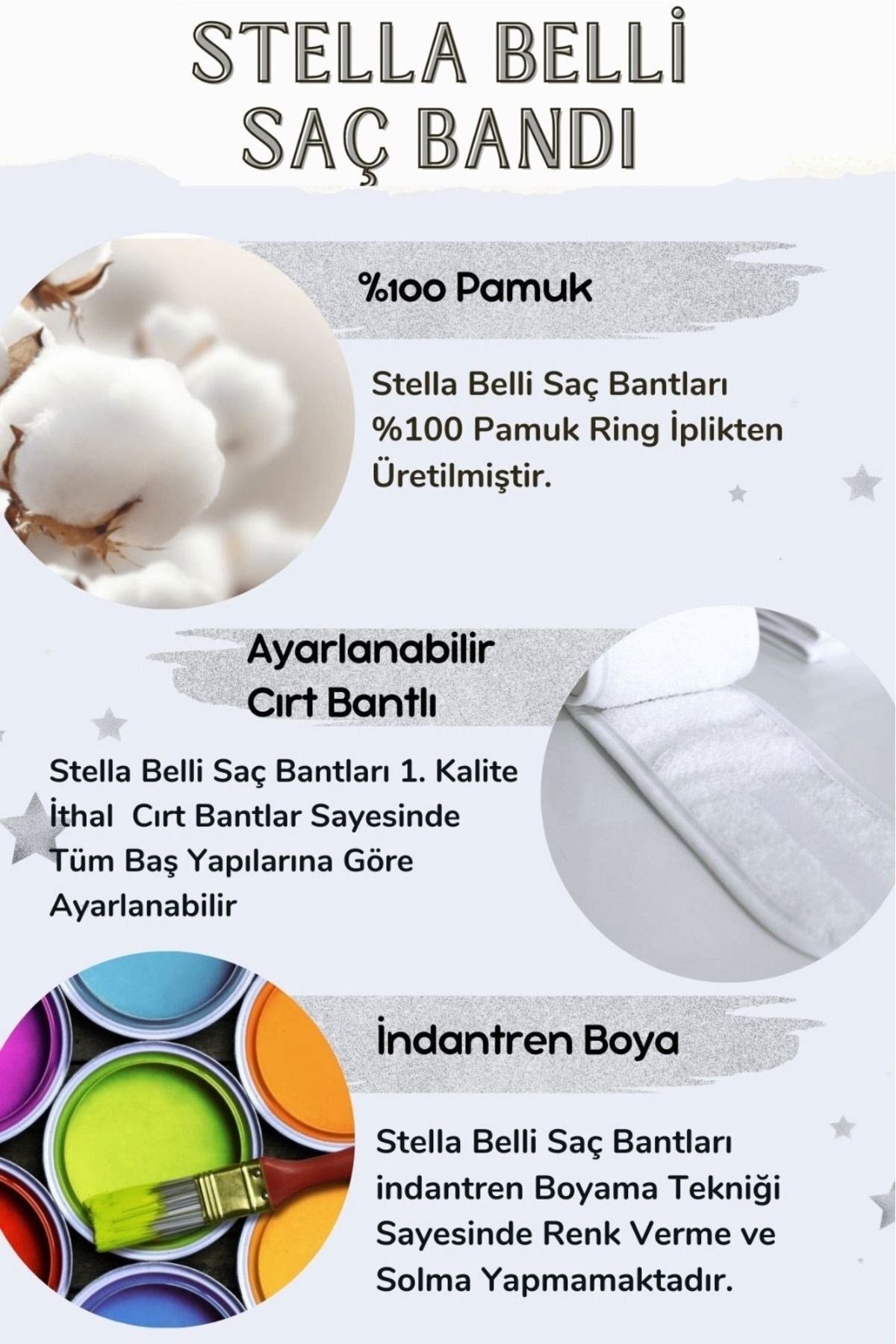 Saç Bandı 4lü Set Havlu Kadın & Erkek Yoga Sporcu Makyaj Bandana Cırt Bant Biyeli 2 Siyah & 2 Beyaz