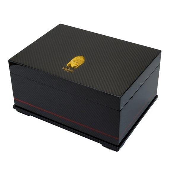 Lubinski Carbon Puro Kutusu Humidor İspanyol Sedir 50s