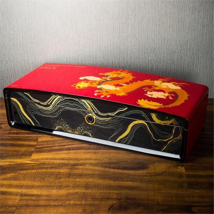 Lubinski Limited Edt. Parmakizi Kilitli Red Dragon Claw Humidor Puro Kutusu 80's