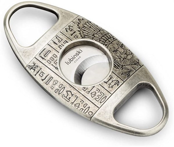 Lubinski Metal Puro Kesici Lazer Bıçak Kabartma İşlemeli Silver(60Ring)