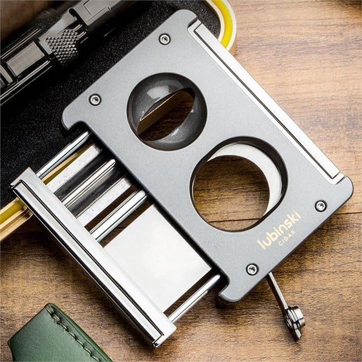 Lubinski Sehpalı-Delicili Premium Puro Kesici Lazer Bıçak Double Cutter Beyaz(60Ring)