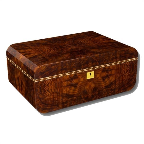 Lubinski Special Edt. Cedar Tepsili Puro Kutusu Humidor Koyu Kahve 100s