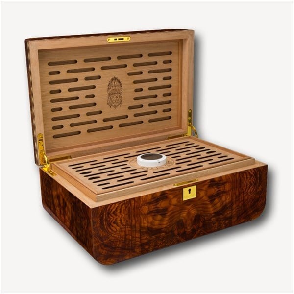 Lubinski Special Edt. Cedar Tepsili Puro Kutusu Humidor Kahve 100s