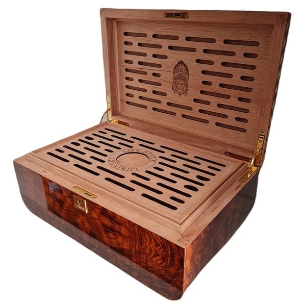 Lubinski Special Edt. Cedar Tepsili Puro Kutusu Humidor Kahve 100s