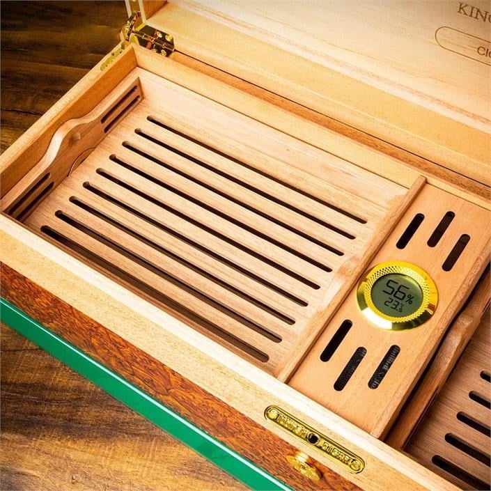 Lubinski Special Edt. Cigar-Cuba Puro Kutusu Humidor Yeşil 200s