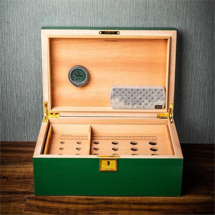 Lubinski Special Edt. Green Lion Puro Kutusu Humidor 100s