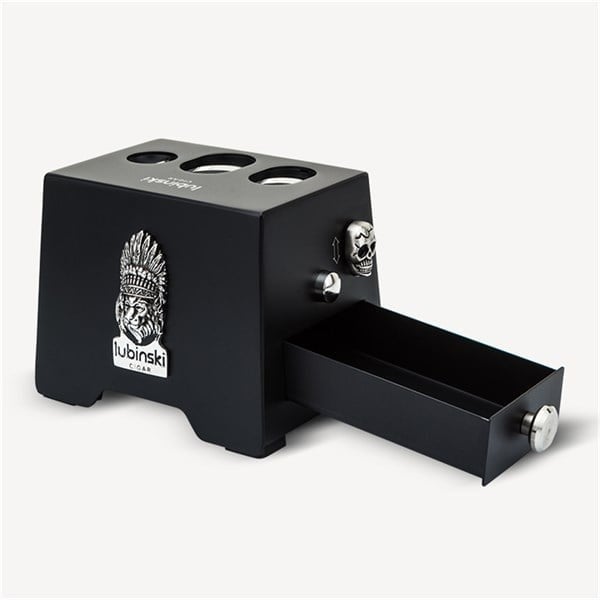 Lubinski Special Edt. Metal Masa Puro Kesici Giyotin 3lü Siyah