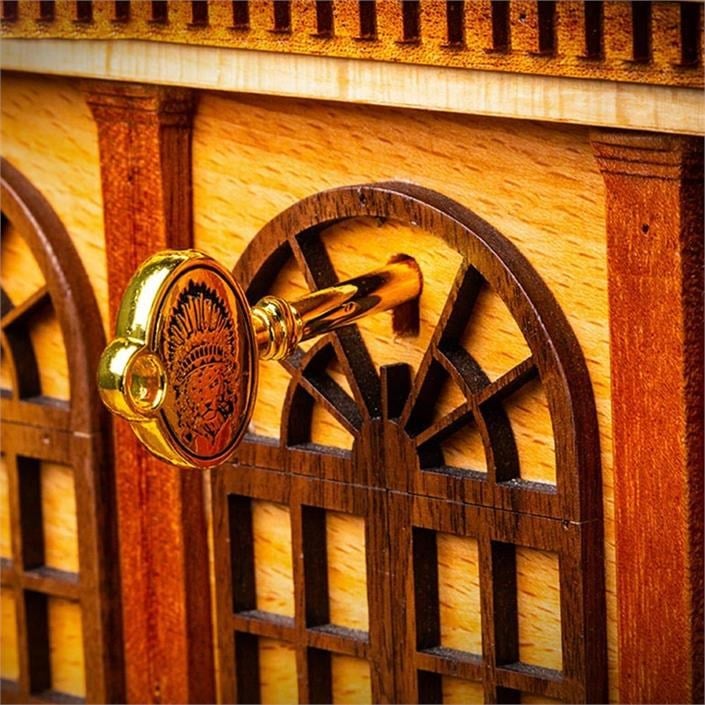 Lubinski Special Edt. Motif İşleme Humidor Puro Kutusu 80s