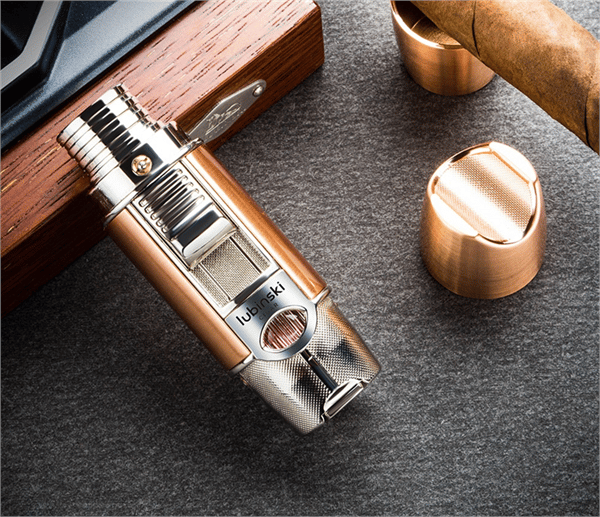 Lubinski Tek Torch Sehpalı Delicili Puro Çakmağı Rose Gold