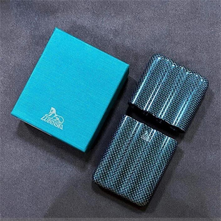 Lubinski Titanium KarbonFiber Toscanello Puro Kılıfı Yeşil 4lü