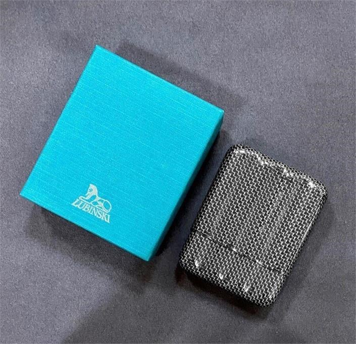 Lubinski Titanium KarbonFiber Toscanello Puro Kılıfı Siyah 4lü
