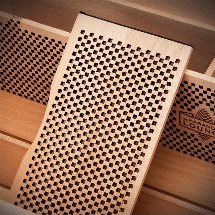 Lubinski Trinidad Limited Edt. El Yapımı Ahşap Oyma Humidor Puro Kutusu 250's