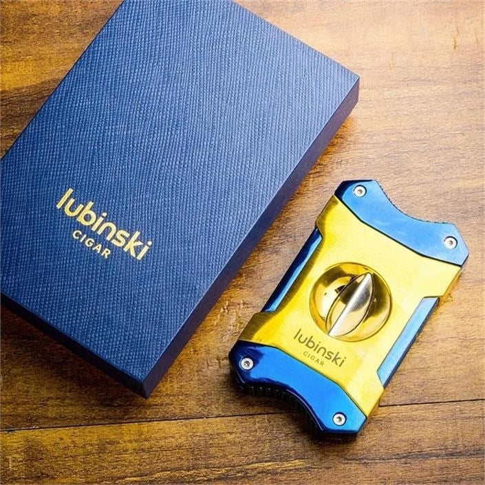 Lubinski V-Cut Puro Kesici Blue-Gold (60Ring)