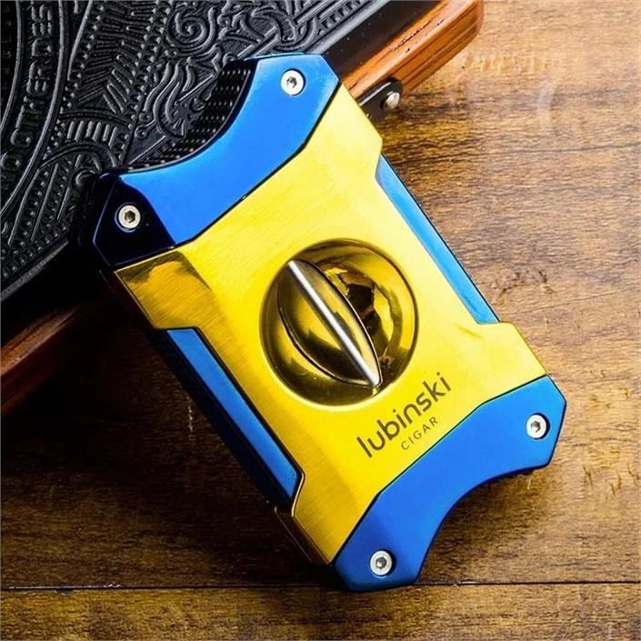 Lubinski V-Cut Puro Kesici Blue-Gold (60Ring)