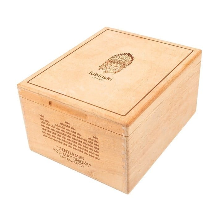 Lubinski Yeni Seri Simple Dolap İçi Humidor Puro Kutusu 100's