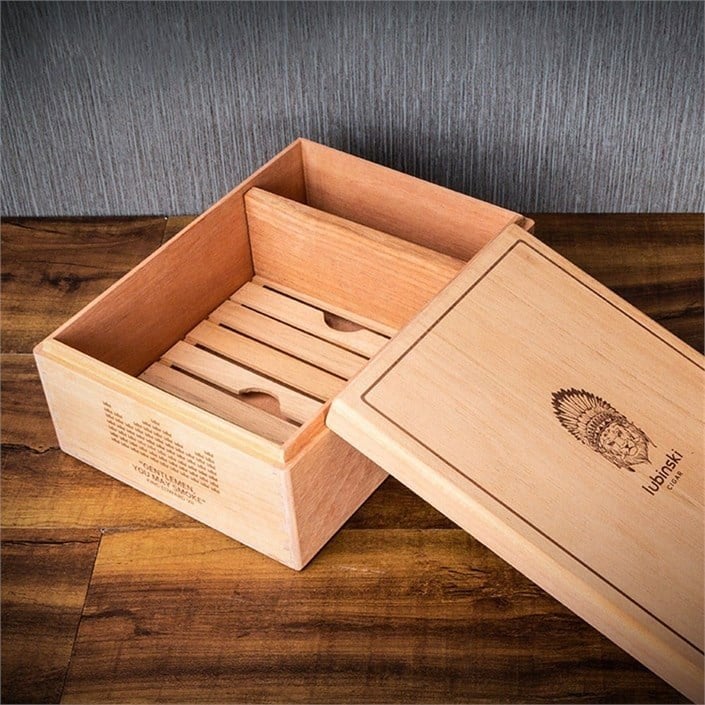 Lubinski Yeni Seri Simple Dolap İçi Humidor Puro Kutusu 50's