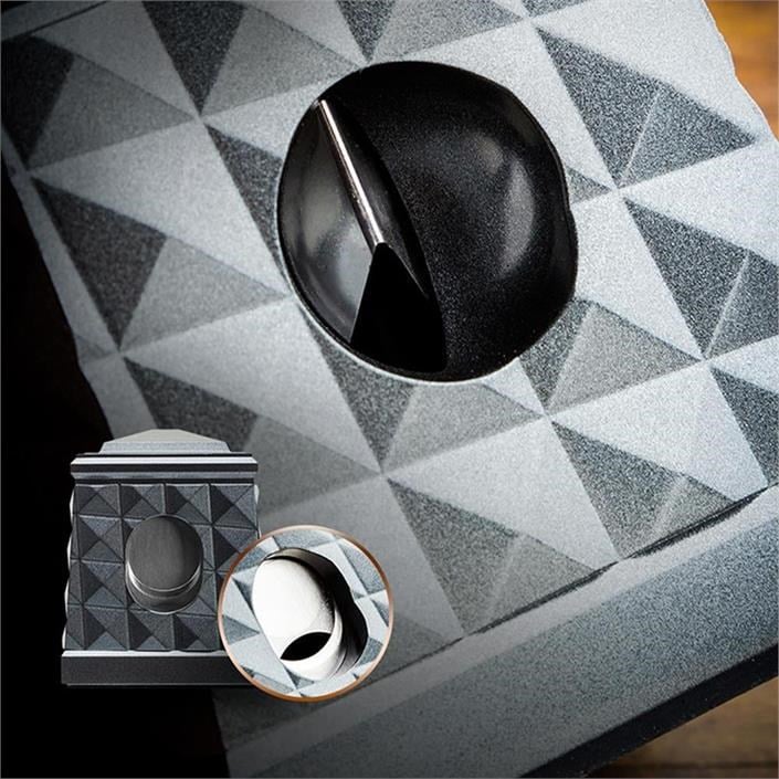 Lubinski Yeni Seri Special Edt. Metal Masa Puro Kesici Giyotin Double Cutter Gri