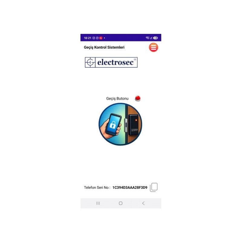AC-55A Akıllı Telefon / Rfid Bağımsız Geçiş Kontrol Sistemi