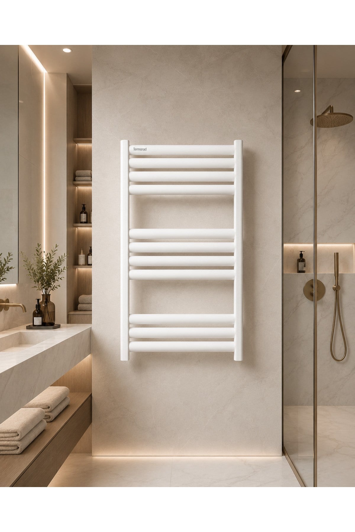 Alüminyum Beyaz 50x110 Petsa Stila Havlupan