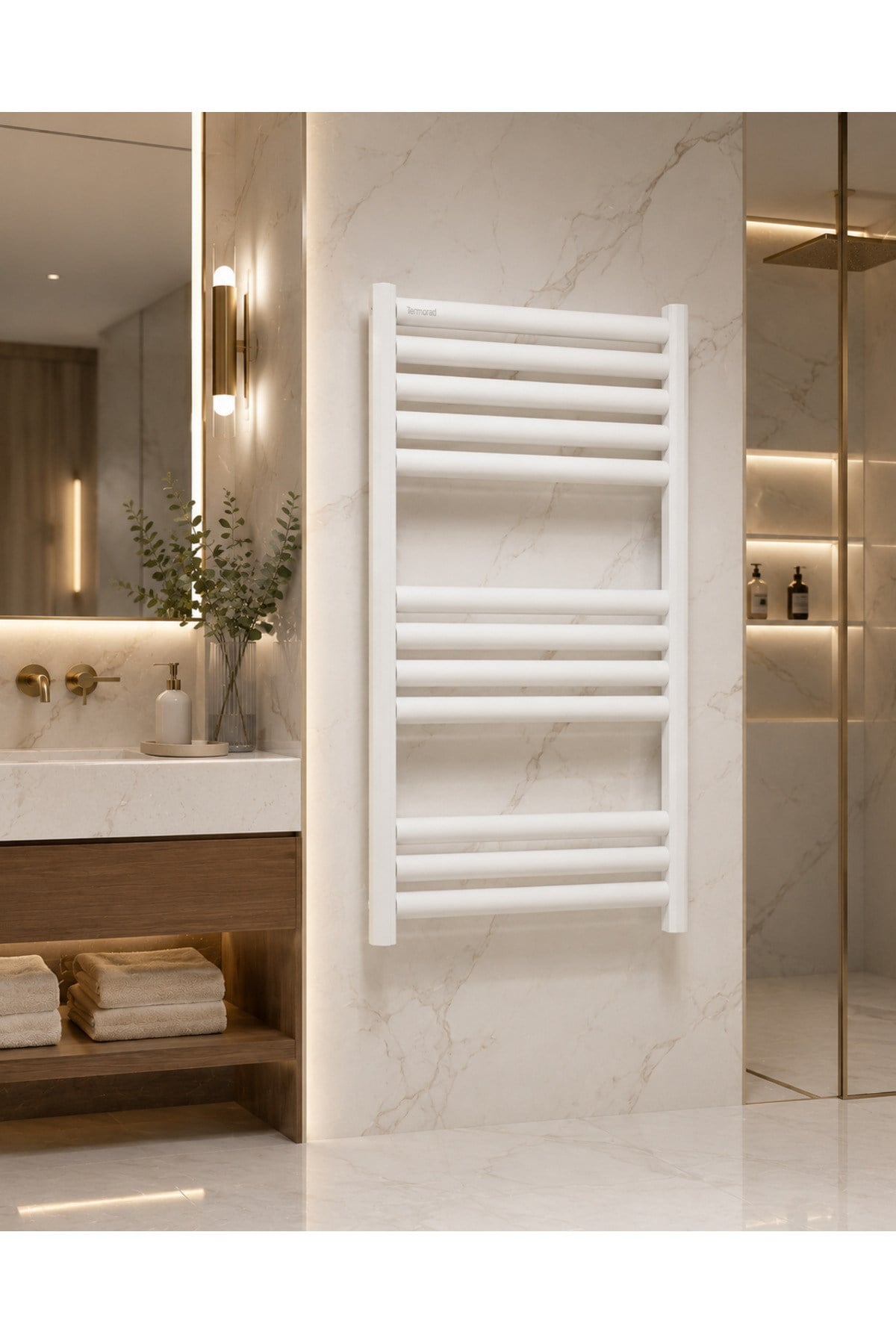 Alüminyum Beyaz 50x120 Petsa Stila Havlupan