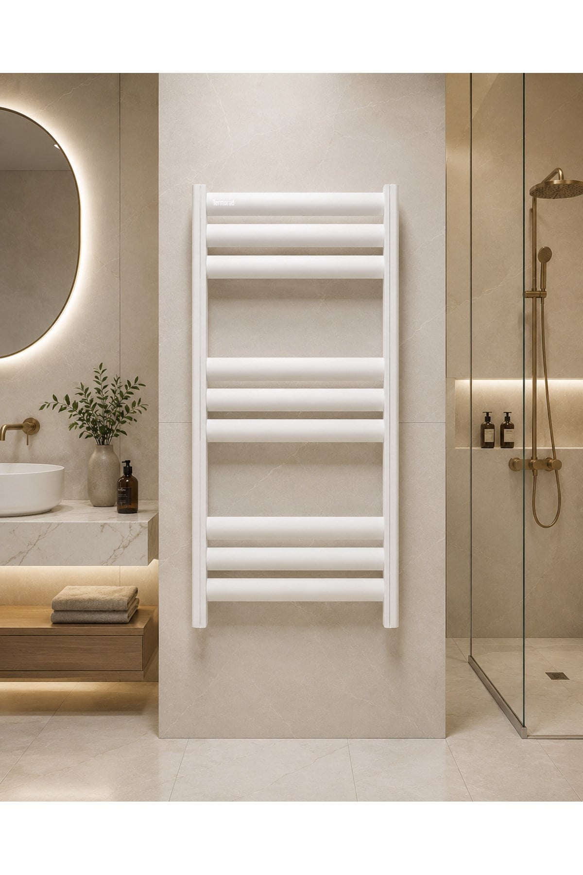 Alüminyum Beyaz 50x90 Petsa Stila Havlupan