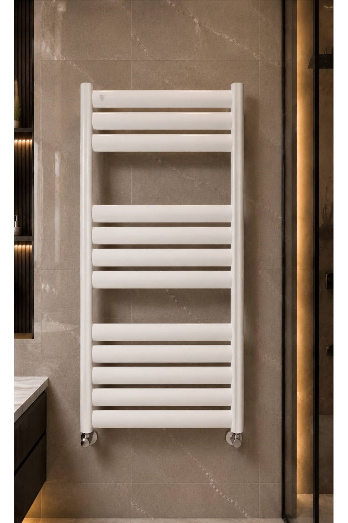 Alüminyum Kırık Beyaz ( Ral 9010 ) 40x120 Petsa Stila Havlupan