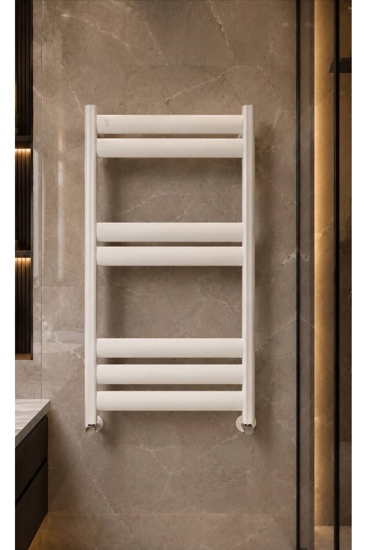 Alüminyum Kırık Beyaz ( Ral 9010 ) 40x70 Petsa Stila Havlupan
