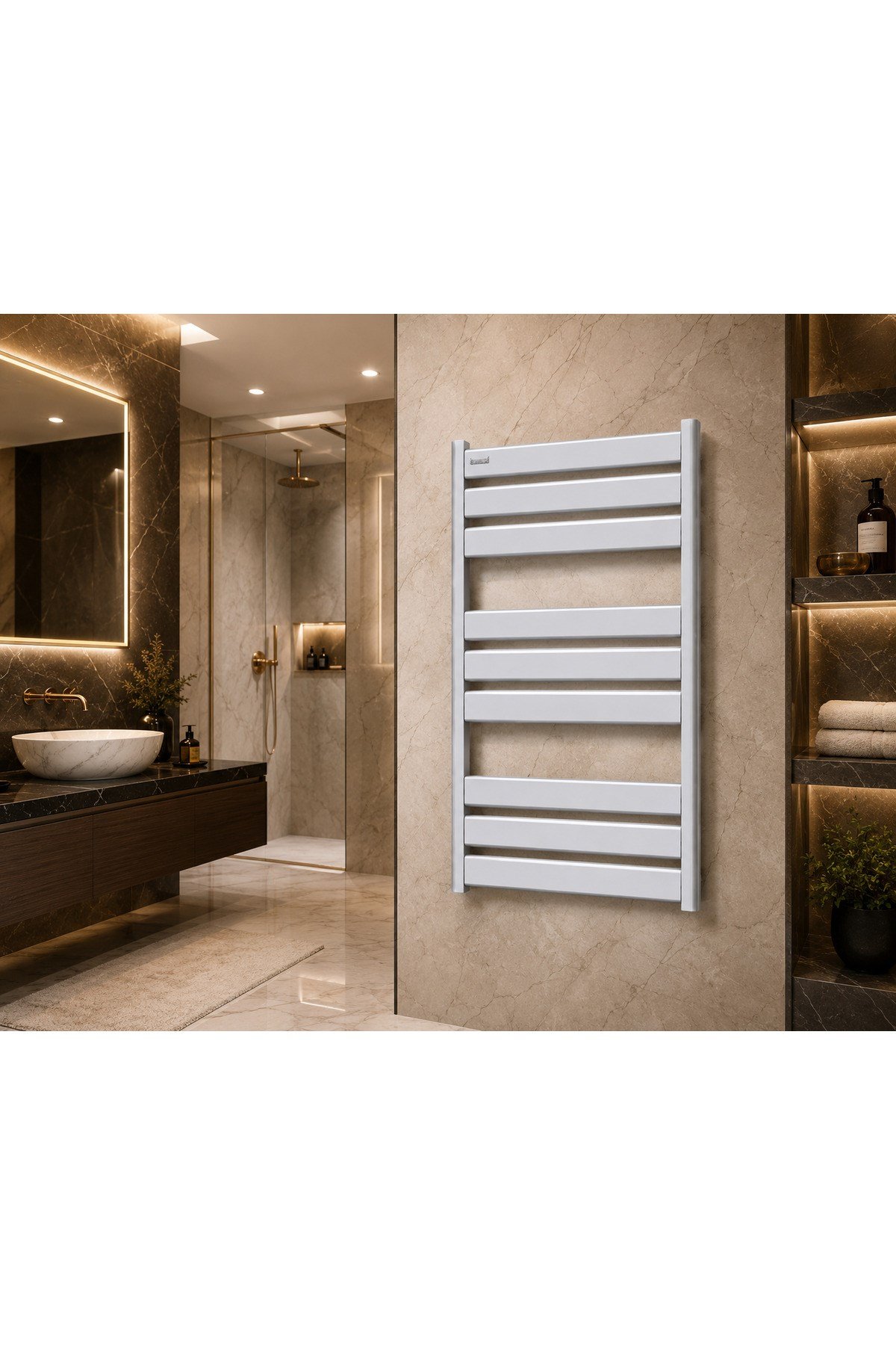 Alüminyum Parlak Eloksal 50x90 Petsa Slim Havlupan