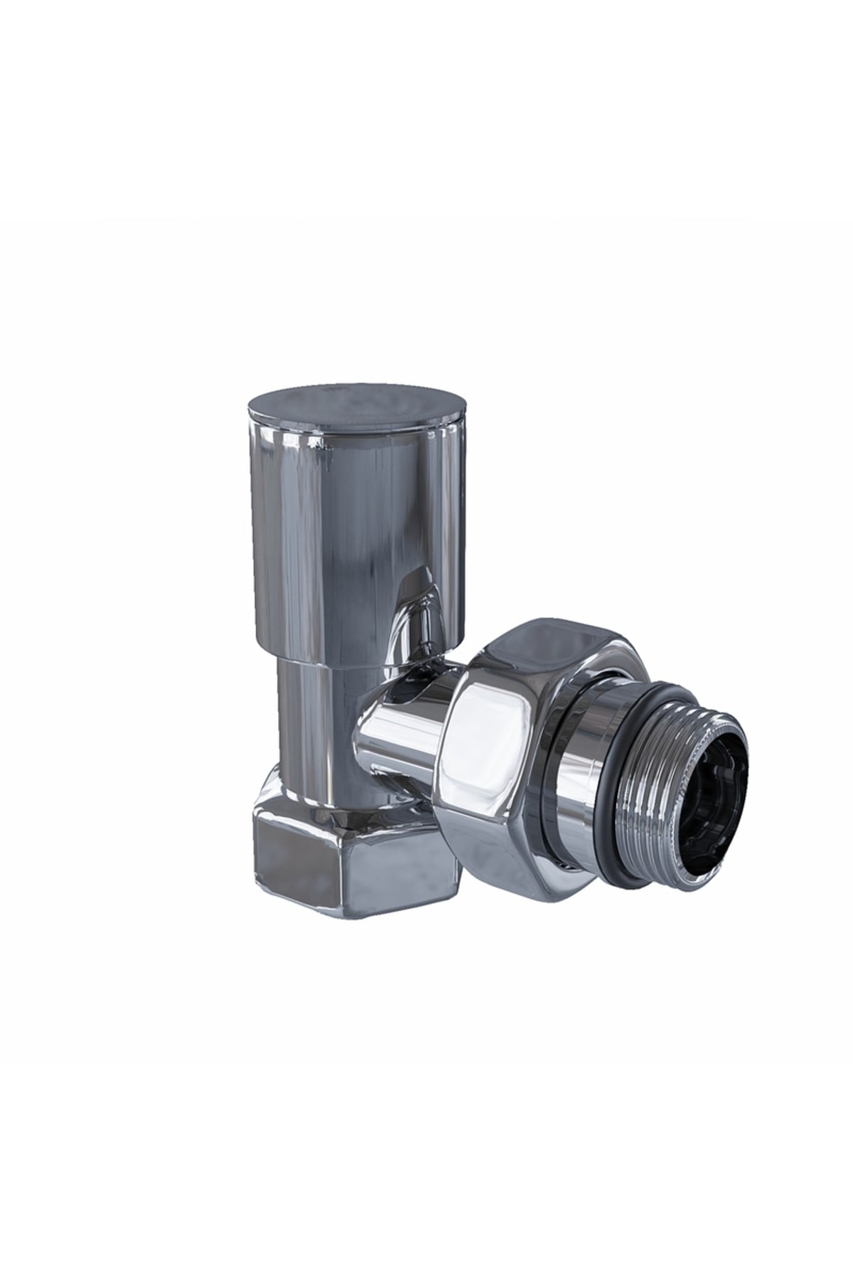 Radyatör Havlupan Vanası Köşe Tip 1/2'' Krom