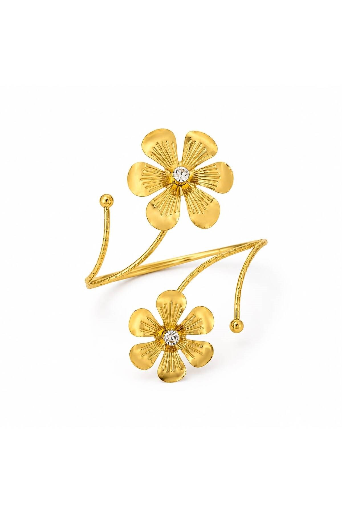 kadın gold ayarlanabilir kol aksesuarı