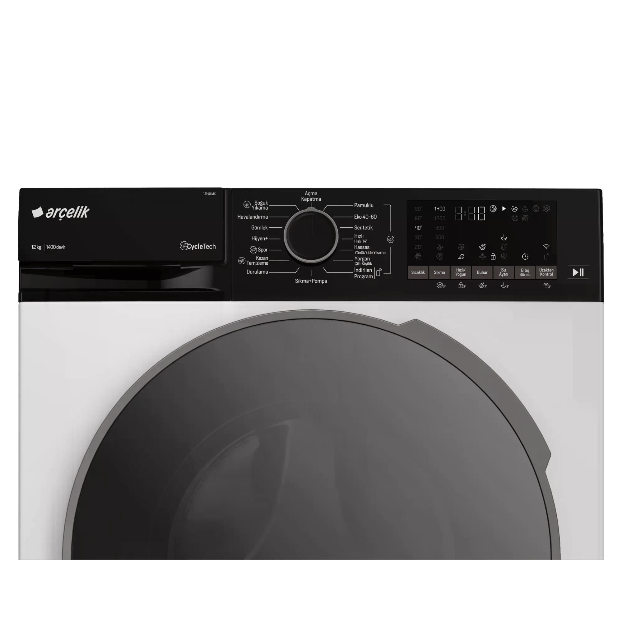 Arçelik 12140 MX 12 Kg Çamaşır Makinesi