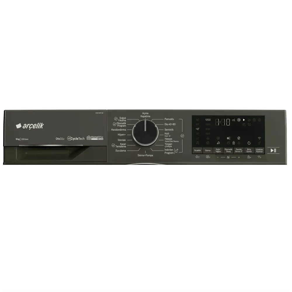 Arçelik 9120 MP OG 9 Kg Çamaşır Makinesi