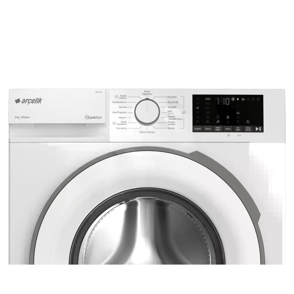 Arçelik 9120 TMX 9 Kg Çamaşır Makinesi