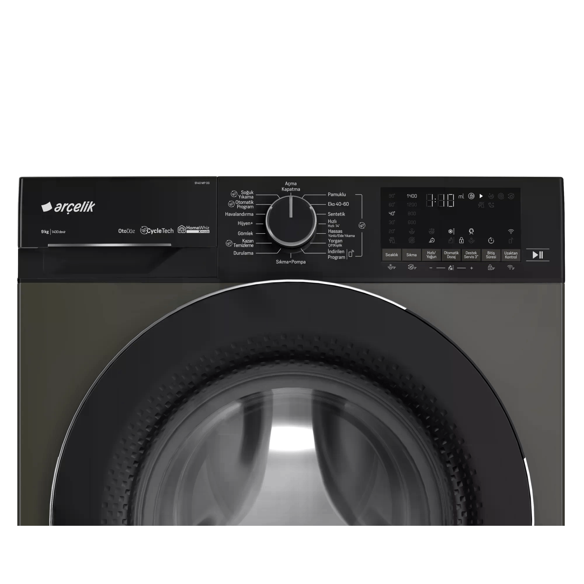 Arçelik 9140 MP OG 9 Kg Çamaşır Makinesi