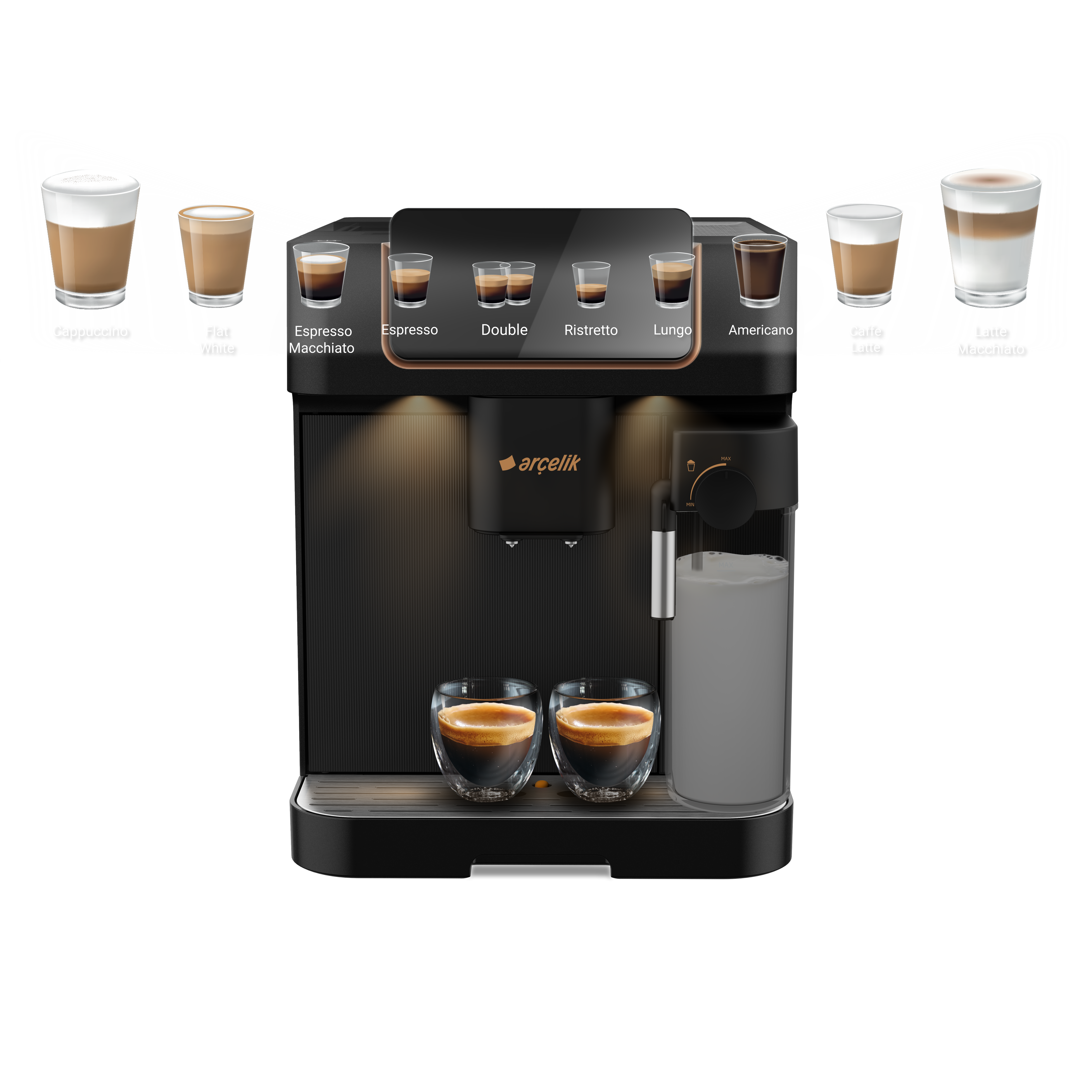 Arçelik EM 6395 Imperium Barista® Tam Otomatik Tam Otomatik Espresso Makinesi