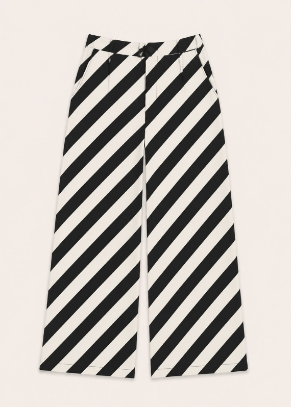 Zebra Desenli Pantolon