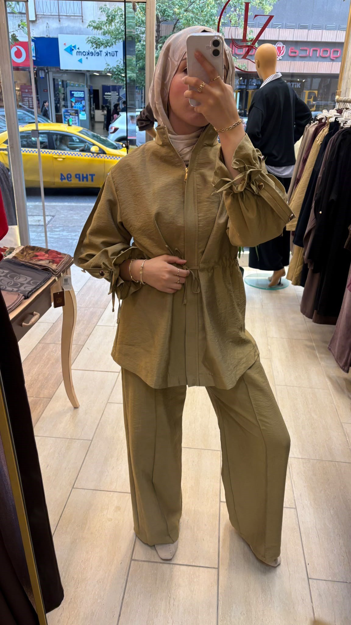 Haki Kimono Takım