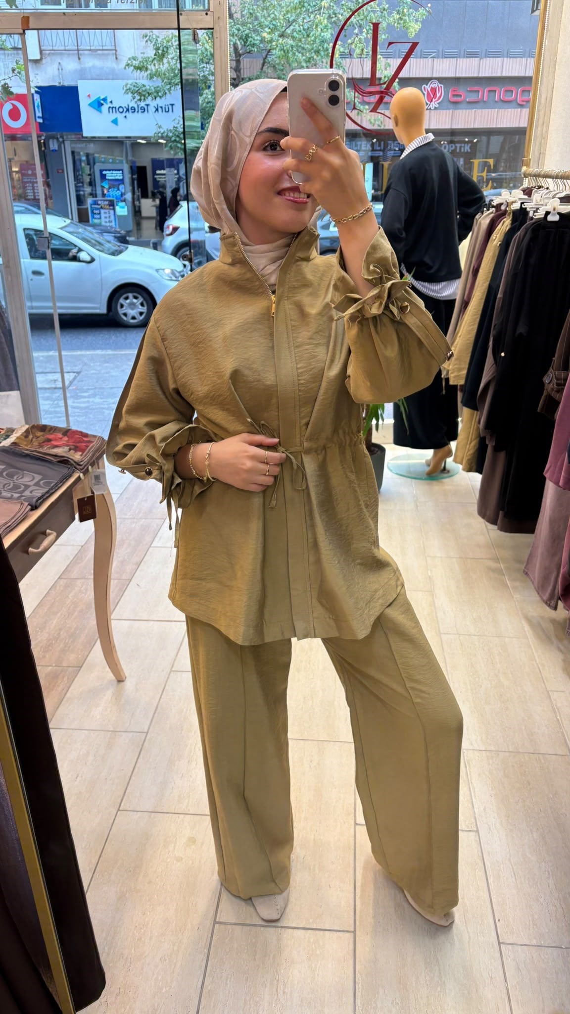 Haki Kimono Takım