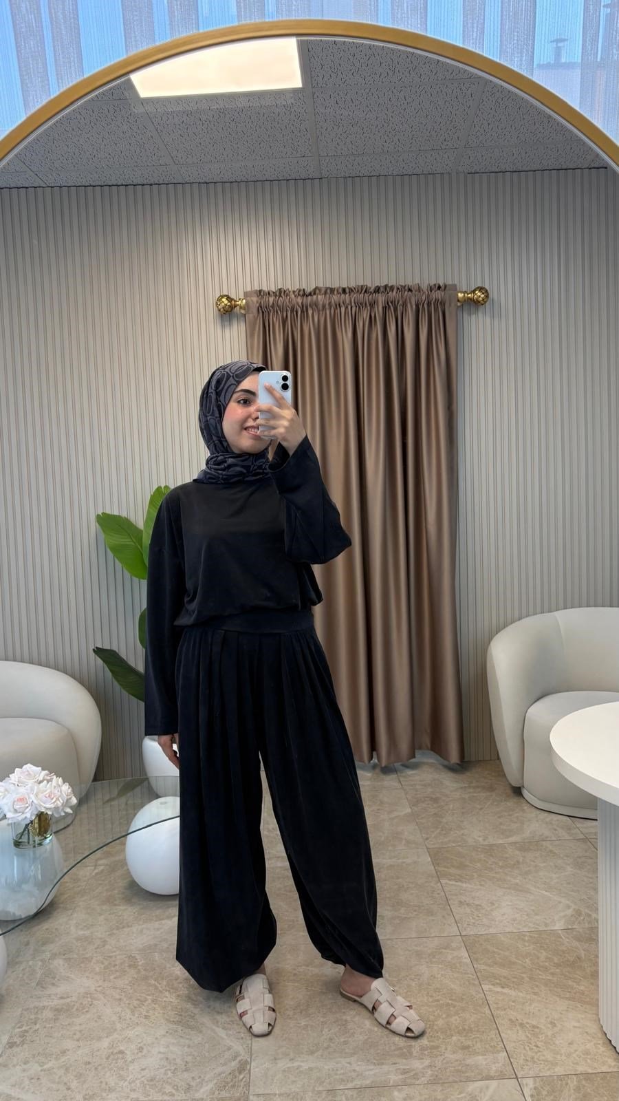 Siyah Oversize Eşofman Takımı